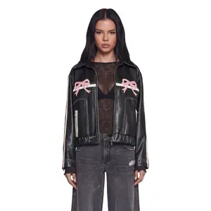 Tough Cutie Vegan Leather Jacket