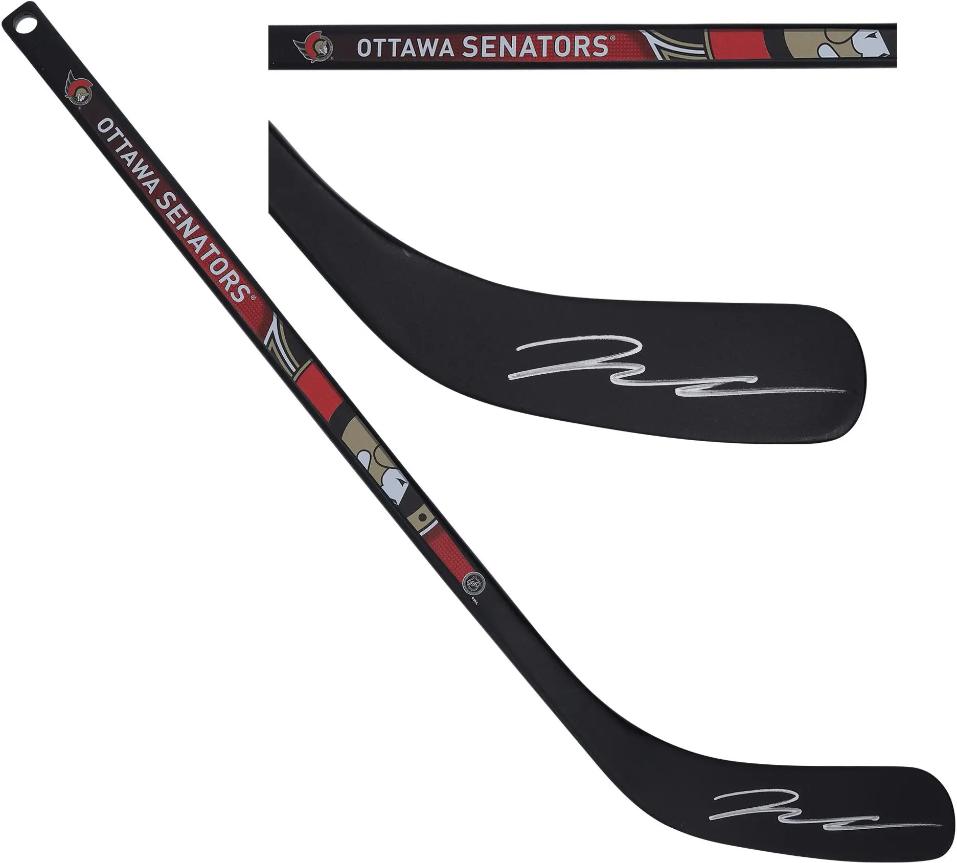 Jake Sanderson Ottawa Senators Autographed Mini Composite Hockey Stick - Fanatics Authentic Certified