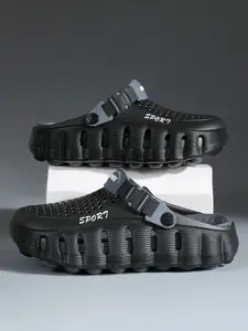 Sizes 40-45, Men's Sporty Outdoor Sandals, Thick Sole Anti-Slip Massage Toe Posture Corrector, Versatile Beach & River Shoe, Four Colors Available