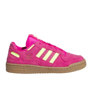 adidas Womens Forum Low Cl Lace Up Sneakers Shoes Casual - Pink