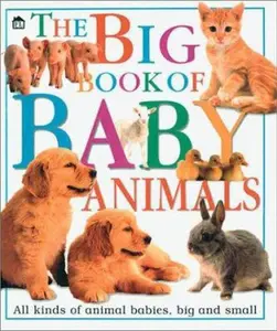 USED-Big Book of Baby Animals by DK (Hardcover)