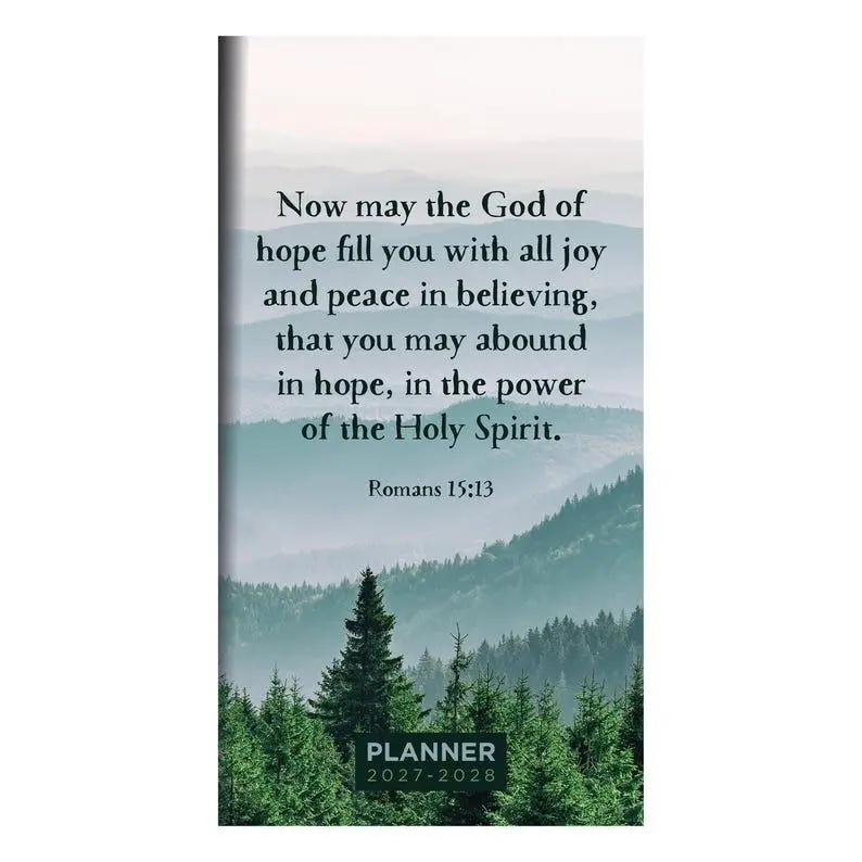 2027-2028 Bible Small Monthly Pocket Planner