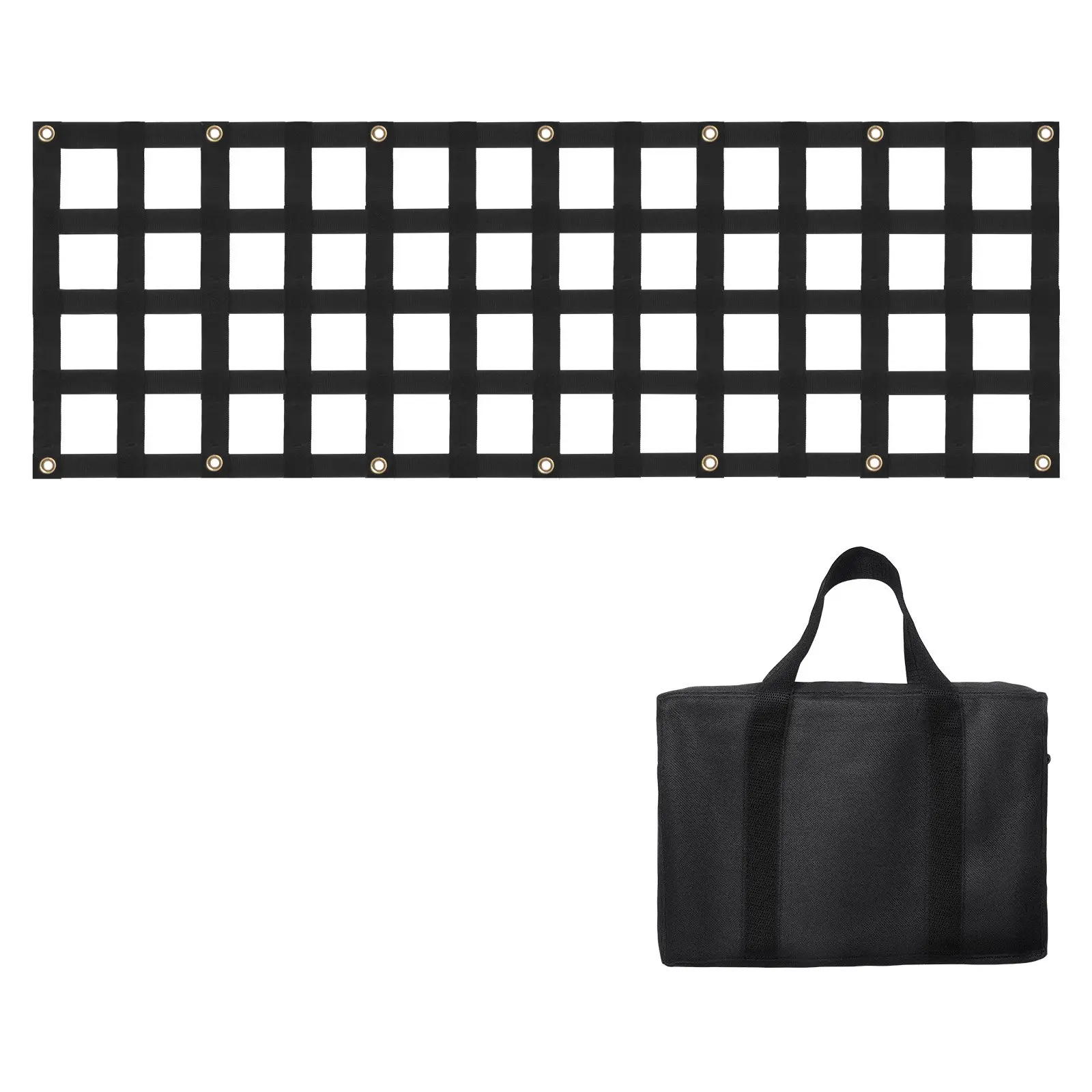 【DealsForYouDays】VEVOR Tailgate Net, 54 in x 18 in, Heavy Duty Cargo Net for Truck Bed with 4 Adjustable Telescopic Straps, Extendable & Durable, Flexible Adjustment, Suitable for Pickup, Trailer, Truck, Jeep, SUVSummervibes