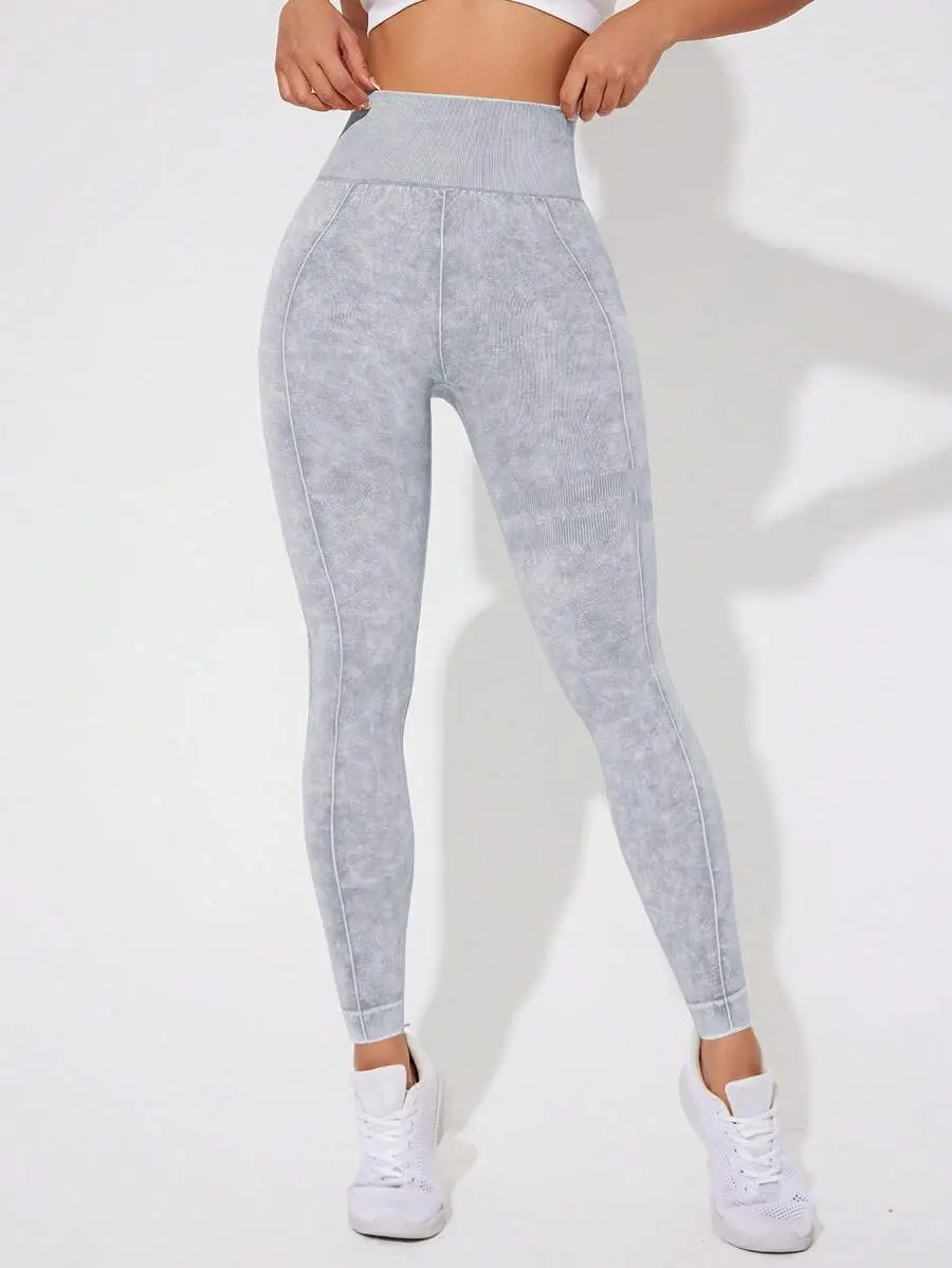 Women High Waisted Slim-Fit Casual Sports Leggings, For Daily Wear Yoga Pants,Women's Athletic Compression Leggings Yoga Pants For Hiking, Trekking, Gym