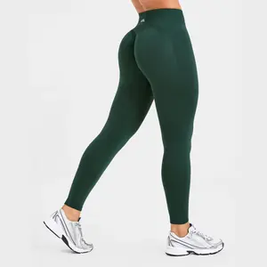 AYBL Adapt Leggings - Seamless Lightweight Fabric with V-back & Curved Waistband