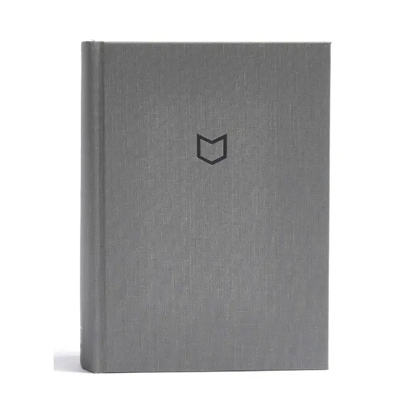 CSB He Reads Truth Bible, Charcoal Cloth Over Board, Black Letter, Wide Margins, Journaling Space, Illustrations, Reading Plans, Easy-to-Read Bible Serif Type Hardcover – May 1, 2019