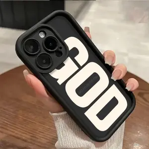 God Mode Phone Case TPU for iPhone 17 AIR 17 PRO 16 PRO 15  PRO MAX  14 PLUS 13 PRO 12 11 PRO XS MAX X XR Samsung Galaxy S25 Ultra S24 S23 S22 Plus