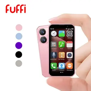 FUFFI Mini Mobile Cellphone Smartphone 3-Inch Screen 2gb RAM 16GB ROM Quad-Core Processor 3G network Dual Sim Card WiFi Bluetooth-compatible GPS 900mah Battery Android Os