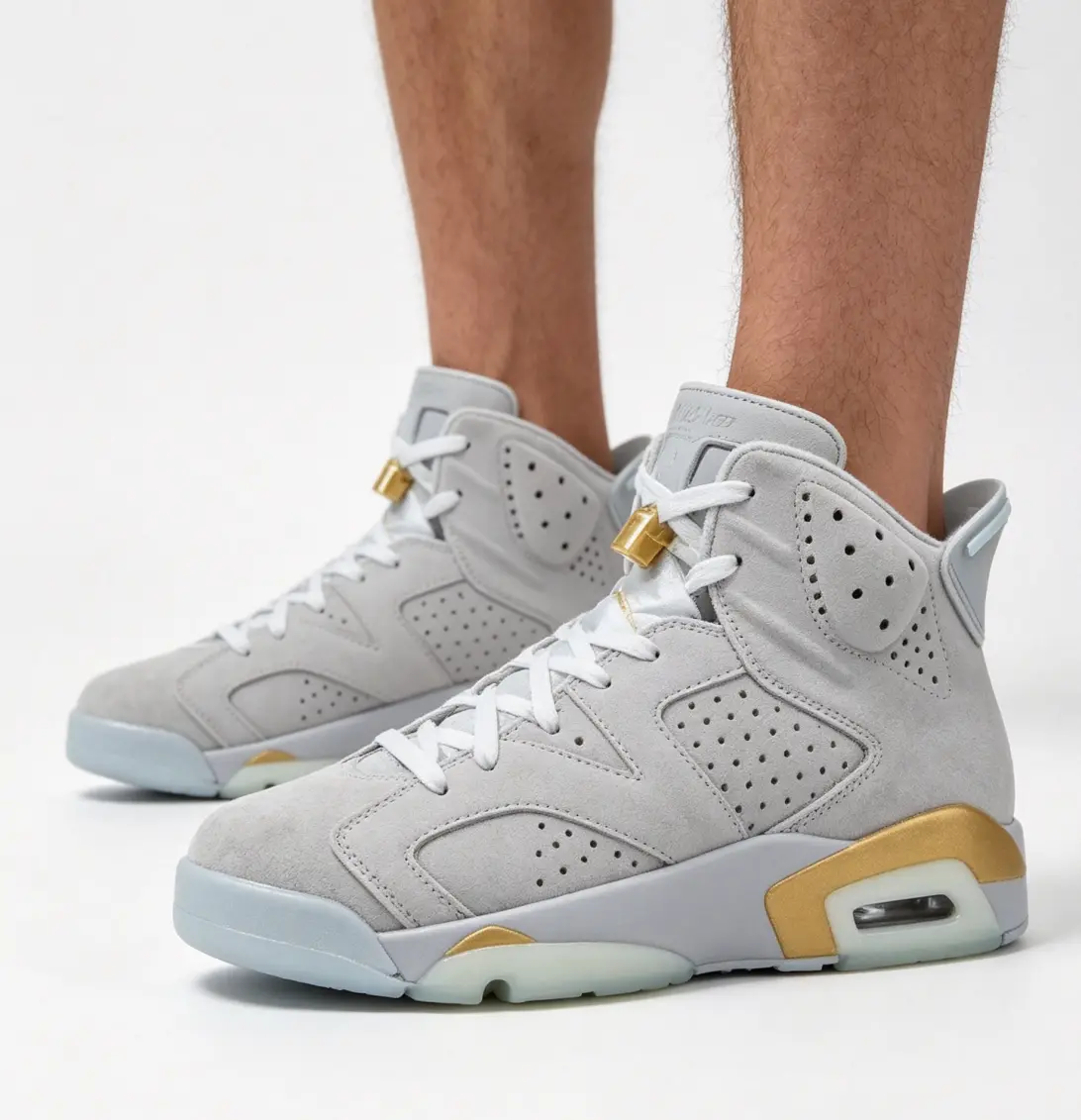 Light Grey Nubuck Spliced High Top Casual Trainers, Gum Texture Ornament Integrated Midsole Clean Neutral Tone Young Adults City Stroll Versatile Comfort Street Kicks