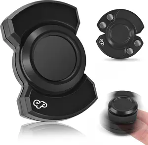 3-in-1 Fidget Spinner Toy for Adult Metal Slider Clicker Spinner Magnetic for Adult Men Office Desk Toy Stress Anxiety Relief ADHD Magnet EDC Cool Gadget Gifts for Teen Boy Easter Basket Stuffer