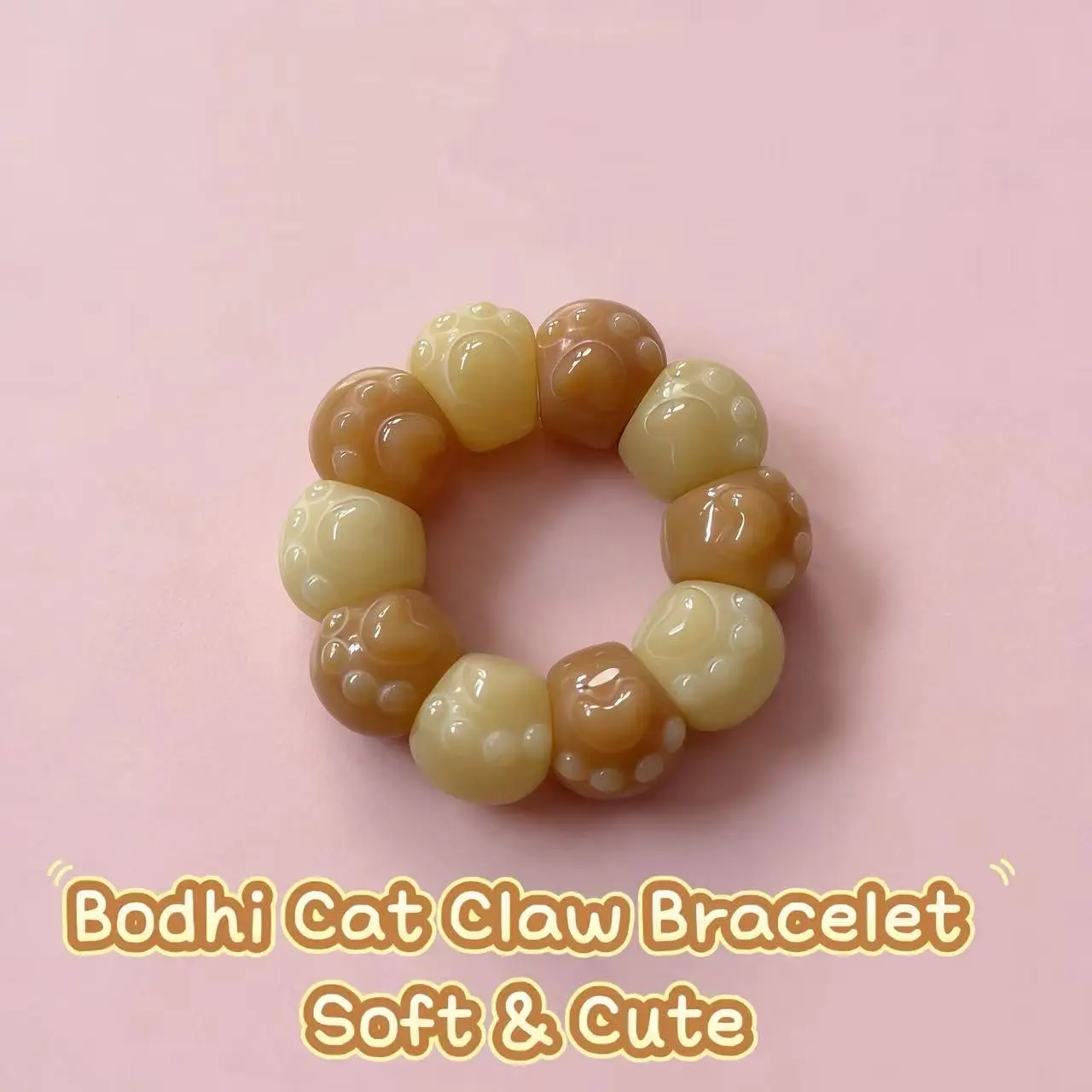 (F07) 13mm carved cat's paw garlic beads*30pcs