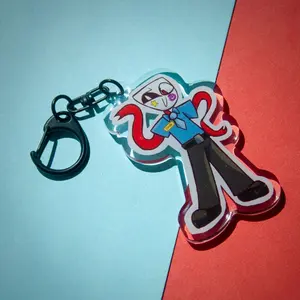 Manager Gangle Acrylic Keychain – The Digital Circus Fan Art
