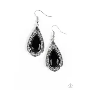 Superstar Stardom - Black Earrings