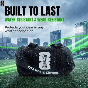 Get ready for the 2026 FIFA World Cup with this officially licensed sports bag! Whether you're heading to the stadium or showing your pride on the streets, this sleek bag keeps your belongings safe while showcasing your ultimate fan style.