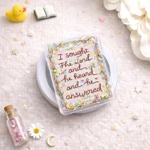 Christian Bible Verse Faith MagSafe Phone Grip Floral Coquette Aesthetic Magnetic Phone Holder, Religious Gift For Her, Phone Kindle Popgrip