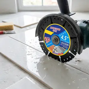 4.5 inch (115mm) cutting blade 1 piece/3 pieces， suitable for dry cutting metal, ceramic tiles, stone, plastic angle grinder special saw blade accessories