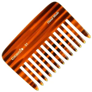 3.75" Handmade Wide Tooth Detangling Pocket Comb