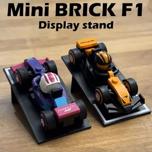 Mini F1 Racing Car Display Stand, Perfect for Collectibles, Ideal for Lego and Car Enthusiasts, Showcase Your Favorite Memorabilia