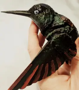 Kekreations 3D Printed Flexi Hummingbird Shimmering Bird Fidget Toy Customizable Colors Perfect Gift for Bird Lovers 11 in Wingspan 8 in Width 2.5 in Height