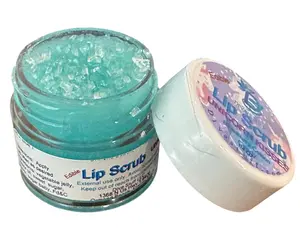 Diva Stuff Unicorn Kisses Lip Scrub, Exfoliates, Softens, Nourishes and Tastes Great, Made With Natural Ingredients, Blueberry Cotton Candy Flavor