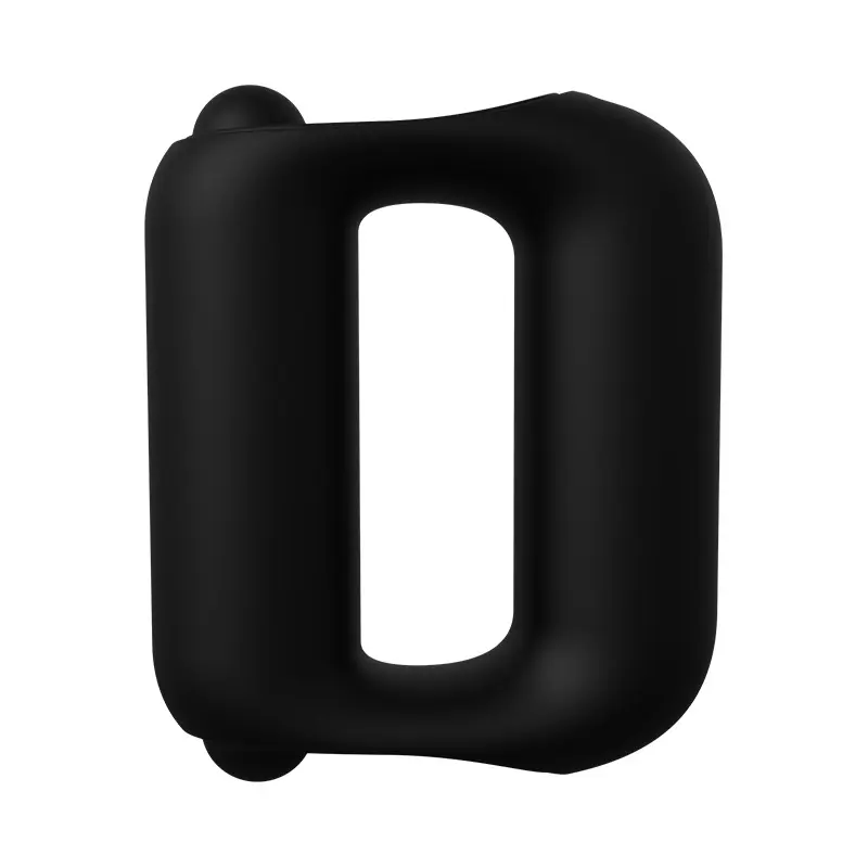 Wearable Body Massager, Cordless Silicone Fascia Ring with LCD Display, Adjustable Strap & Vibration for Muscle Tension Relief