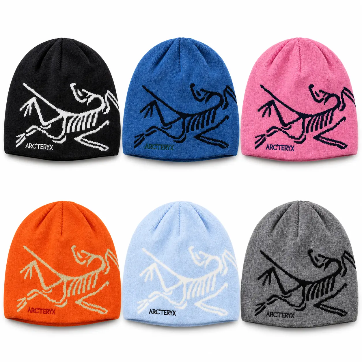 Arc'teryx knit beanie for men & women, warm winter hat, soft stretch fit, outdoor hiking beanie, ski cap, everyday streetwear, lightweight, cozy, unisex gift, trending winter essential.