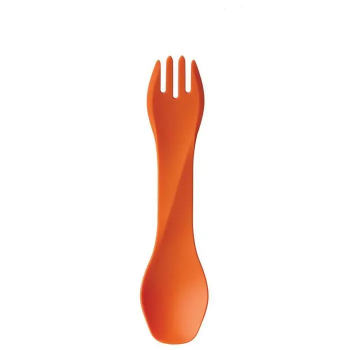 Humangear 772172 Compact Gobites Uno Mini Fork Spoon - Kids Bulk Pack, Orange