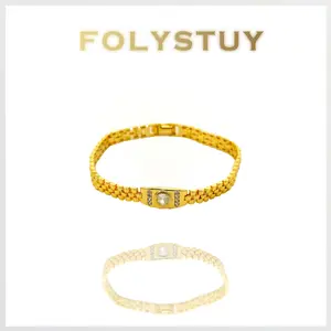 [8.5mm x 7.28 Trendy Bracelet]Exquisite, Everyday wear, Chic, Glamorous, Distinctive
