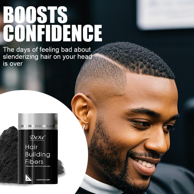 Dexe 44g Full Volume Hair Fiber 22g x2 Double Boxes Volumizing Powder for Fine Soft Hair Quick Attachment in 15 Seconds Adds Thickness Volume Unisex Multiple Colors