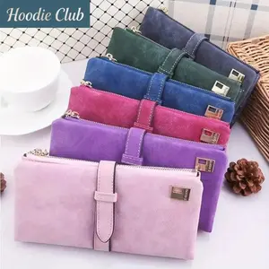 Women Solid Color Long Wallet Slim Bifold Clutch Wallet with ID Photo Window Credit Card Holder Spacious Storage Multi Slot Zipper Wallet Classic All Match Handbag Elegant PU Leather Wallet for Daily Use Travel Fashion Organizer Gift for Women