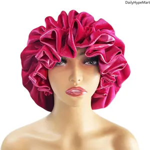 Women's Double Satin Headwrap - Soft Silk-Feel Hair Bonnet for Daily Hair Protection, Hair Bonnets