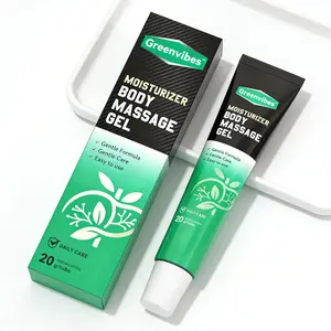 GreenVibes Men's Care Gel | Massage for Men to Relax and Moisturize