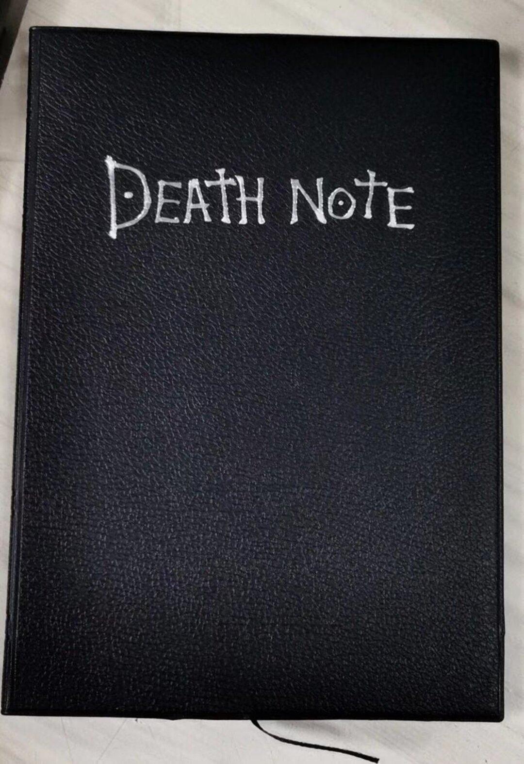 Death Note Notebook + Feather Pen + Necklace