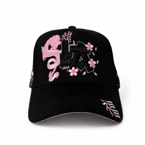 Rico Hats LA "Japan 2.0" - Black Snapback Hat