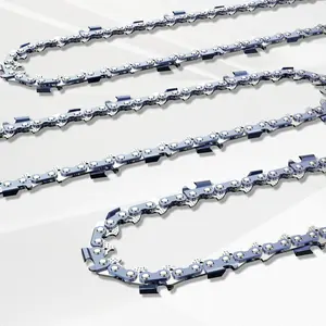 3-Pack 12inch Chainsaw Chain, Suitable for 12inch Chain, Chain Pitch 1/4, Specification 043, 64 Drive Links - Suitable for 71 pm3 64