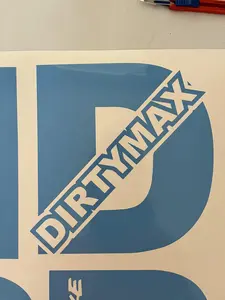 DIRTYMAX Logo Vinyl Decal