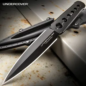 Undercover CIA Stinger Knife & Sheath