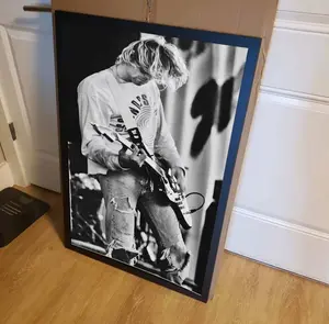 Kurt Cobain Singer Poster