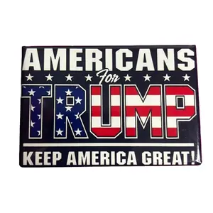 *Free Shipping* Americans for Trump Magnet - Keep America Great Decor - 87 Magnetic Metal