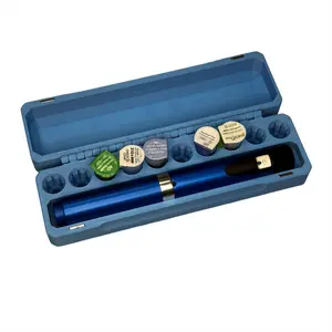 Insulin or Peptide Pen Case with 10 Slots for Needle Tips & Magnetic Closure - Compact Travel Accessory for Managing Medical Needs