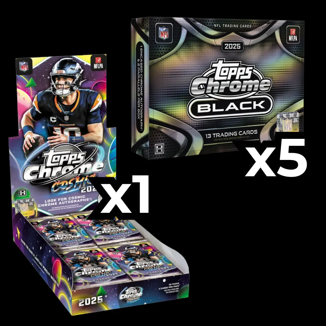 BREAK #1336 6x Box Cosmic / Black Hobby - 2025 NFL - PYT