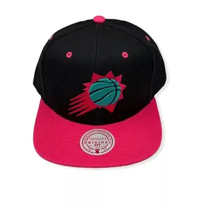 Mitchell & Ness Black/Pink NBA Phoenix Suns Santa Ana 2-Tone Snapback