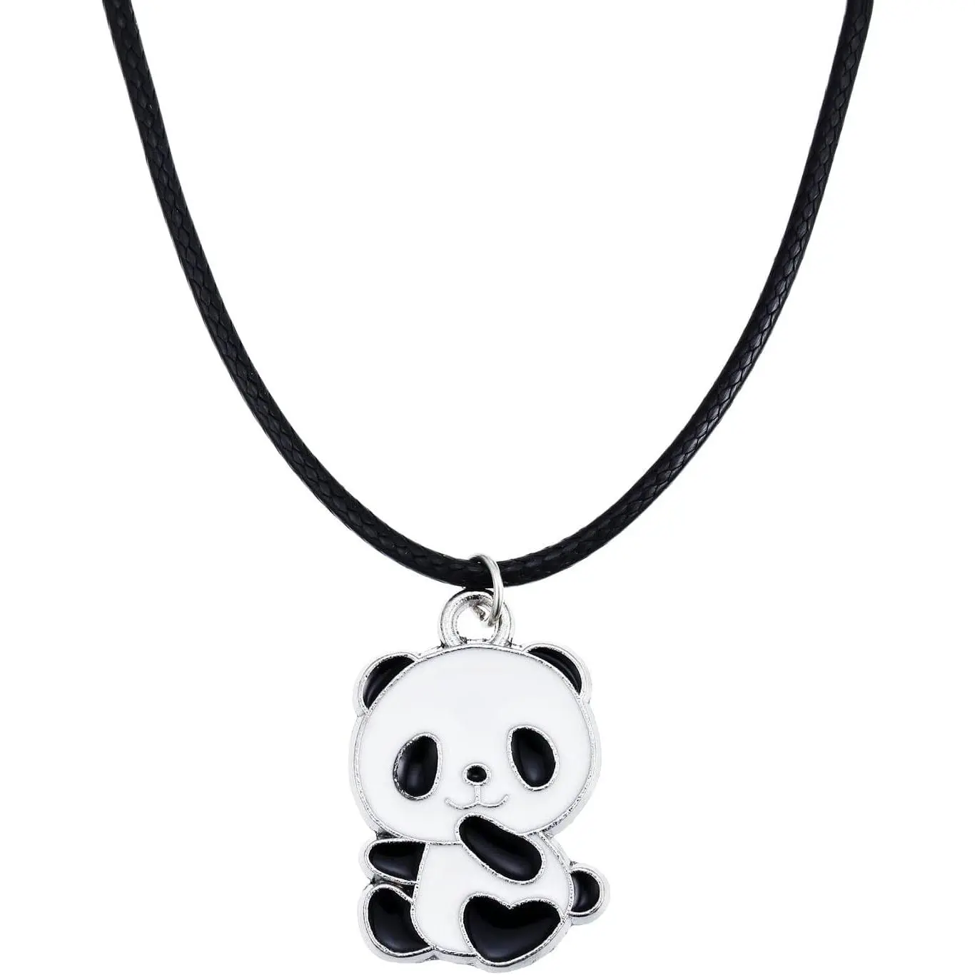 Panda Necklace and Keychain, Cute Panda Bracelet and Jewelry