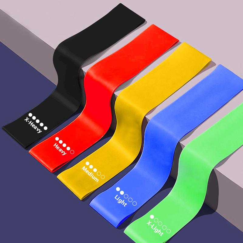 11pcs Yoga Resistance Band Set for Leg and Hip Sculpting, Multi-Level Tension Fitness Equipment with Ankle Straps, Ankle Support, and Foot Ankle Protection Kit