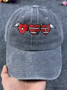 Arirang Embroidered Hat, Cool Heart Symbol Cap, 2026 World Tour Song Embroidery, Music Baseballcap, Gift FOR FAN