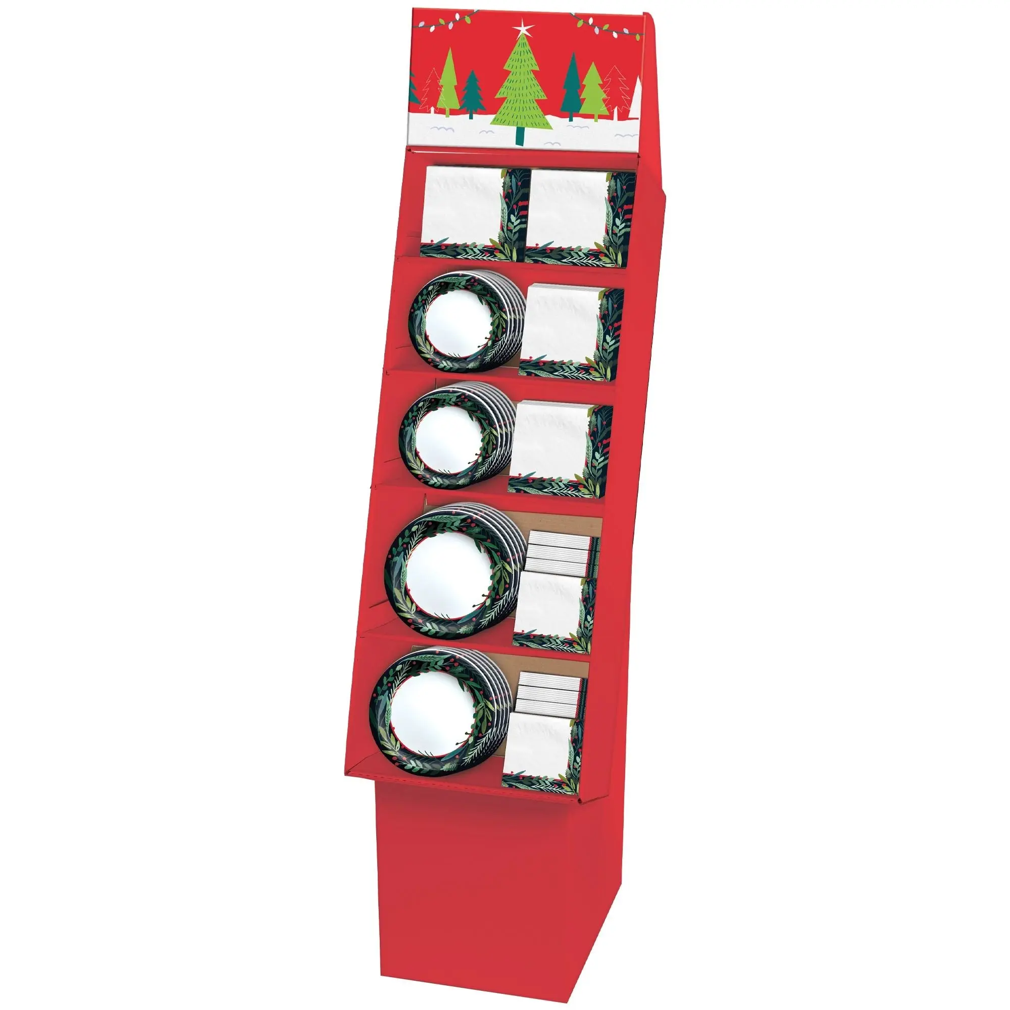 Holly Wreath Christmas Tableware Set