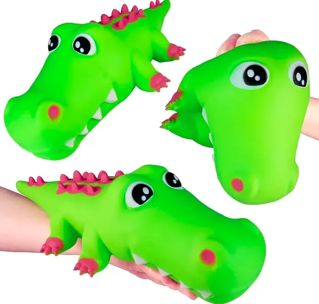 Green Giant Squishy Alligator Stress Relief Toy