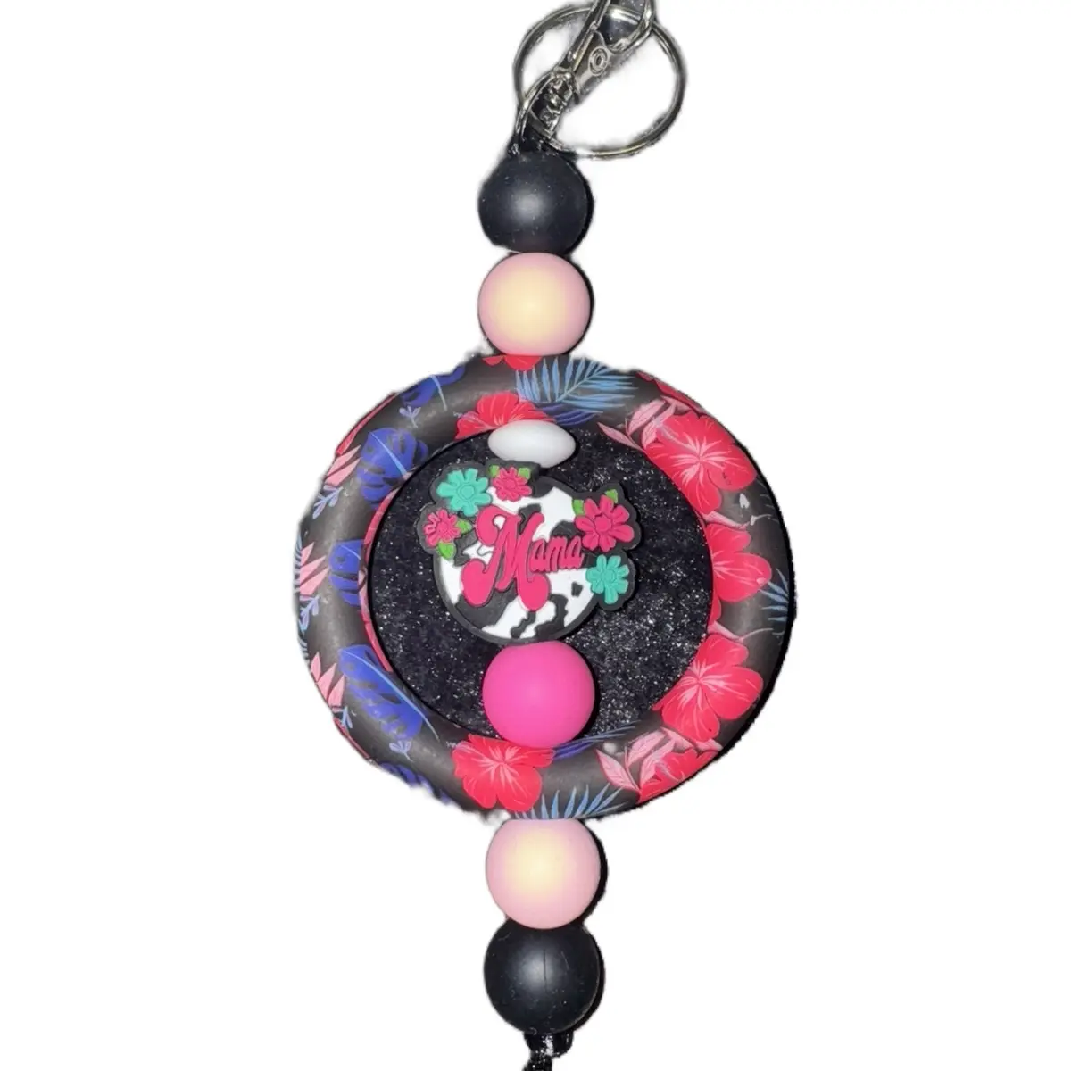 Silicone Mama Key Chain - Perfect for Moms on the Go