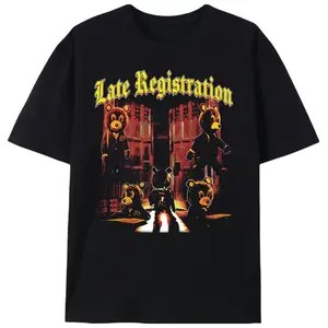 Late Registration |   Men’s Graphic Tee |   Unisex 90s Hip Hop Rap Fan Casual T-Shirt |   Summer Music Lover Gift