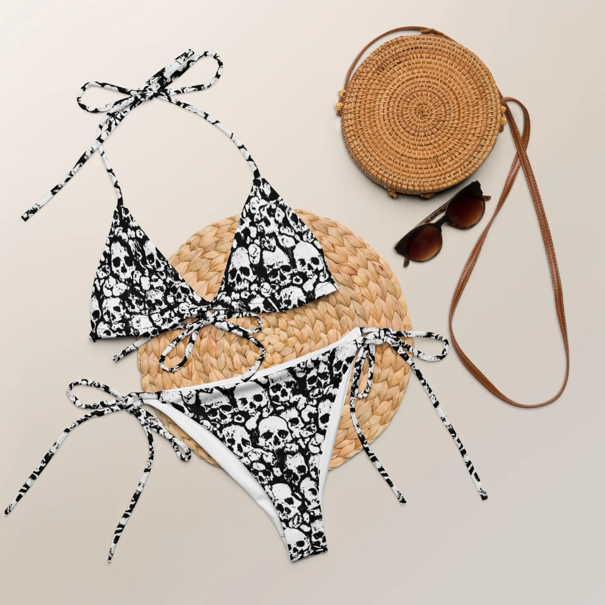 Skulls string bikini